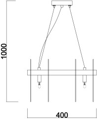 Подвесная люстра Freya FR5141PL-08BS1