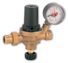 Клапан подпиточный WATTS ALIMAT ALMD с пластмассовой крышкой, с манометром MHR 50/4x1/4”