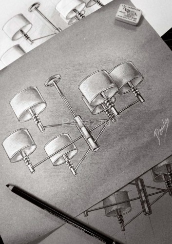 Потолочная люстра Maytoni MOD527PL-06N