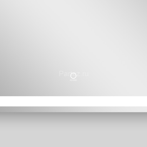 Зеркало AZARIO Alysa NEW 800х600 с подсветкой, сенсорный выключатель с функцией диммера (AZ-Z-046-1C