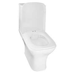 Унитаз-компакт Azario Nigel 385х616х785 напольный, безободковый, с быстросъемным сиденьем микролифт 