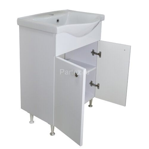 Комплект тумба Моника New 60 (600х820х460) с раковиноBasic 60 (CS00071366)