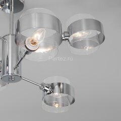 Потолочная люстра Eurosvet 70127/6 хром