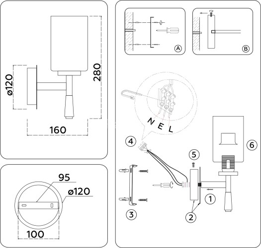Бра Ambrella LH56255