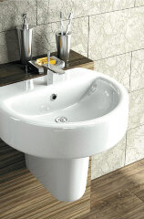 Раковина Sanita Luxe Best Luxe 55, белая (BSTSLWB01)