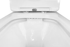 Унитаз-компакт Azario Fresco 360х620х800 напольный, безободковый, с быстросъемным сиденьем микролифт