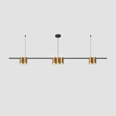 Подвесной светильник Denkirs DK4063-BK+SG