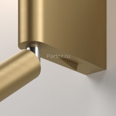 Настенный светильник Elektrostandard 40111/LED латунь