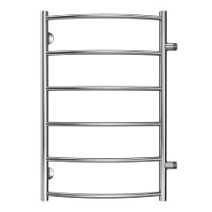 Полотенцесушитель водяной AZARIO VERONA 500/800 6 секций, боковое подключение, 1", хром (AZ04558)