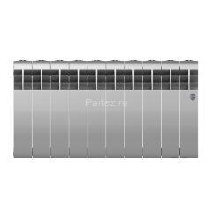 Биметаллический радиатор Royal Thermo BiLiner Silver Satin 350/87-10