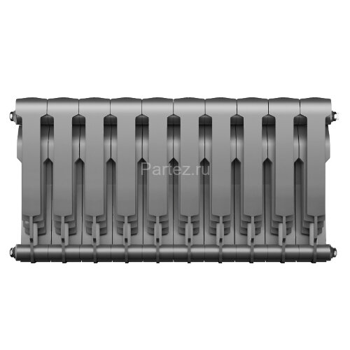 Биметаллический радиатор Royal Thermo BiLiner Silver Satin 350/87-10