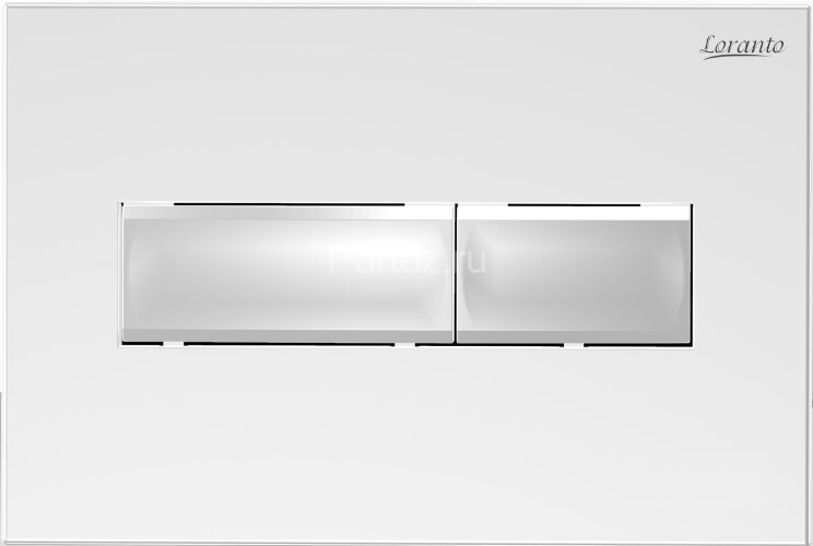 Сет LORANTO Инсталляция с кнопкой Line белая матовая + унитаз ANTE с сиденьем микролифт (4501+7320+C