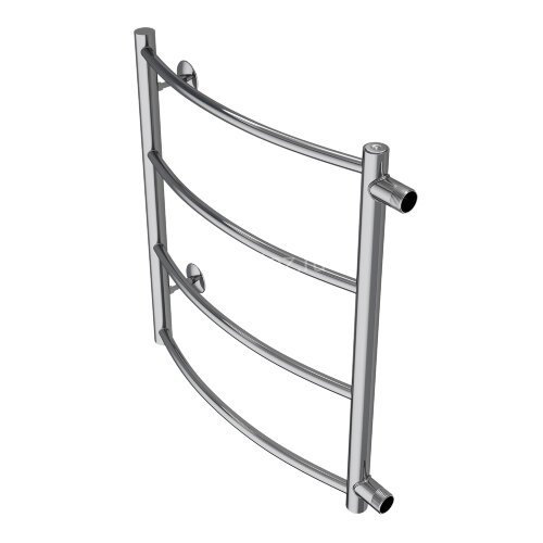 Полотенцесушитель водяной AZARIO VERONA 500/600 4 секции, боковое подключение, 1", хром (AZ04556)