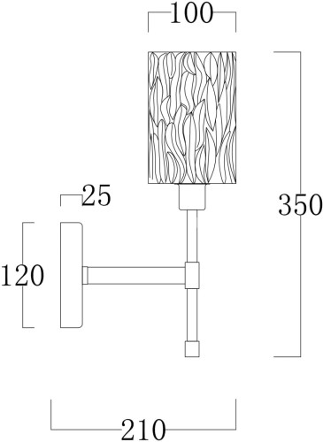 Бра Freya FR5133WL-01CH