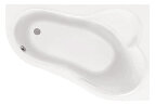 Ванна акриловая Santek Ибица 150х100, правая, белая