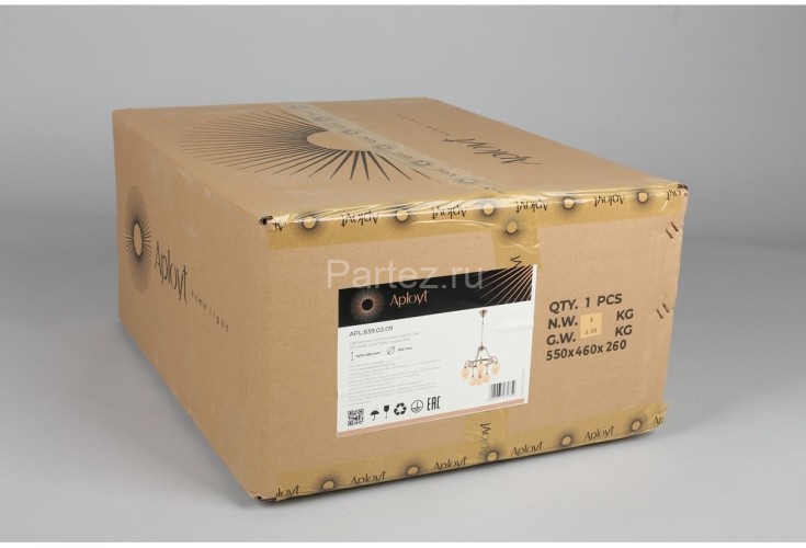 Подвесная люстра Aployt APL.839.03.09