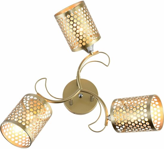 Потолочная люстра Reluce 01322-0.3-03 MATT GOLD+CR