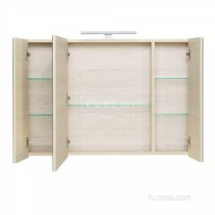 Z_ETNA Шкаф зеркальный 1000 мм, дуб верона