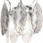 Бра Crystal Lux TREVI AP2 CHROME
