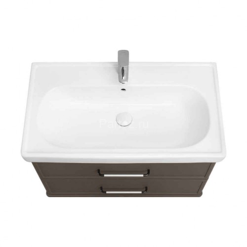 Тумба под раковину Aquaton Нео Классика 85 2 ящика, мускат (1A286301NCR30)