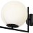 Бра Lumina Deco LDW 1215-1 WT+BK