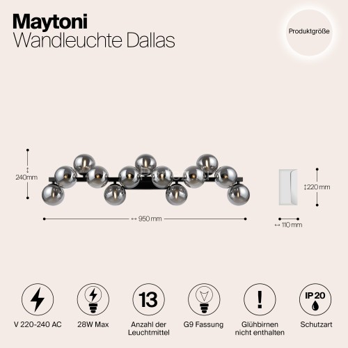 Бра Maytoni MOD547WL-13B