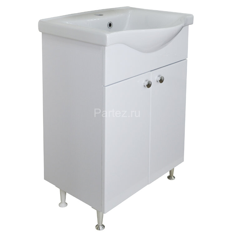Комплект тумба Моника New 50 (500х820х370) с раковиной Basic 50 (CS00071364)