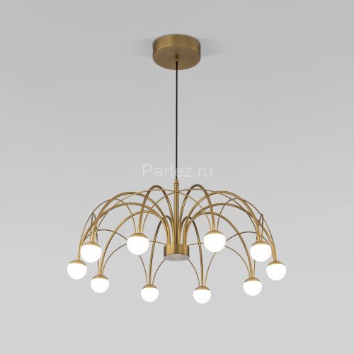 Подвесная люстра Eurosvet 90030/10 LED золото