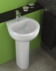 Пьедестал для раковины Sanita Luxe Art Luxe белый (ARTSLPD01)