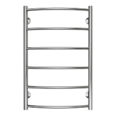 Полотенцесушитель водяной AZARIO VERONA 500/800 6 секций, нижнее/диагональное подключение, 1/2", хро