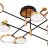 Потолочная люстра Arte Lamp A1364PL-8PB